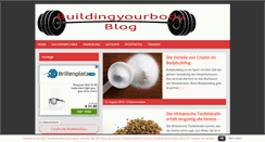 Desktop Screenshot of buildingyourbody.de